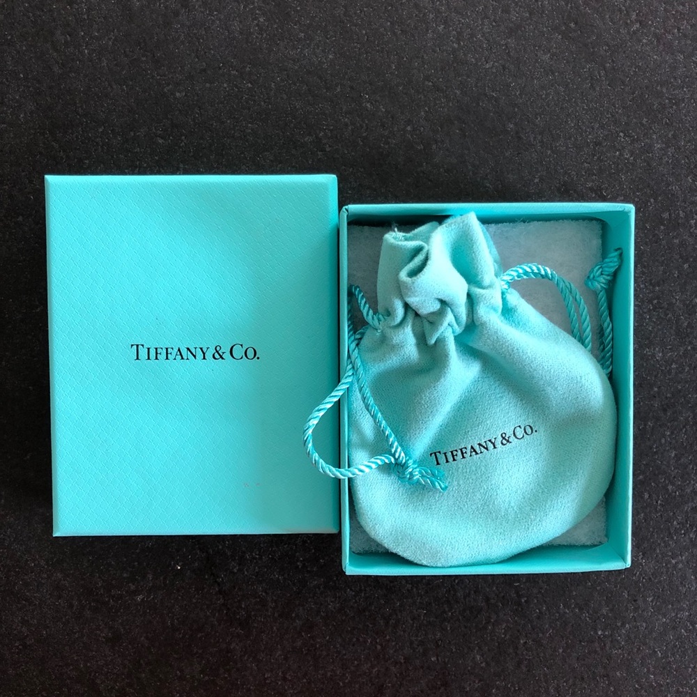 Tiffany blue heart charm necklace.